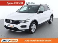 Gebraucht VW T-Roc Design 150 PS (110 kW) 2018 Weiß SUV