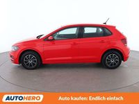 Gebraucht VW Polo Comfortline 95 PS (69 kW) 2018 Rot Kleinwagen