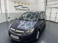 Gebraucht Opel Zafira Edition 110 PS (80 kW) 2010 Blau Van / Kleinbus