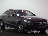 Gebraucht Mercedes C200 AMG line 136 PS (100 kW) 2017 Schwarz Limousine