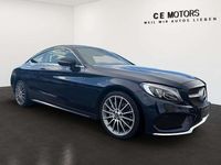 Gebraucht Mercedes C220 AMG 170 PS (125 kW) 2018 Blau Coupé