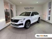 Gebraucht Skoda Kodiaq SportLine 150 PS (110 kW) 2023 Weiss  metallic SUV