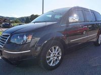 Gebraucht Chrysler Voyager Limited 163 PS (119 kW) 2008 Schwarz Van / Kleinbus