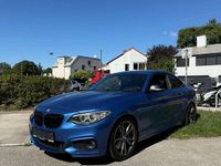 Gebraucht BMW 220 M Performance 190 PS (139 kW) 2014 Blau Coupé