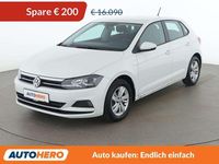 Gebraucht VW Polo Comfortline 95 PS (69 kW) 2019 Weiß Kleinwagen