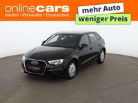 Gebraucht Audi A3 116 PS (85 kW) 2018 Schwarz Limousine