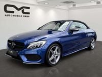 Gebraucht Mercedes C220 AMG line 170 PS (125 kW) 2017 Blau Cabrio
