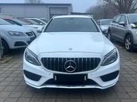 Gebraucht Mercedes C180 AMG line 156 PS (114 kW) 2016 Weiß Kombi