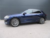 Gebraucht Audi e-tron S-Line 300 kW (408 PS) 2021 Mittelblau  metallic SUV