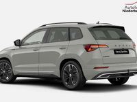 gebraucht Skoda Karoq Sportline TDI 150 DSG Sportl AHK Matrix Nav 360°