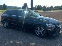Gebraucht Mercedes C220 AMG line 170 PS (125 kW) 2018 Schwarz Kombi