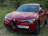 Gebraucht Alfa Romeo Stelvio Ti 209 PS (153 kW) 2022 Rot SUV
