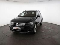 Gebraucht VW Tiguan Allspace Highline 150 PS (110 kW) 2021 Schwarz SUV