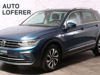 Gebraucht VW Tiguan Life 122 PS (89 kW) 2021 Blau SUV