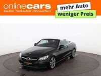 Gebraucht Mercedes C220 170 PS (125 kW) 2018 Schwarz Cabrio