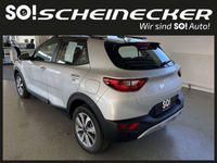 gebraucht Kia Stonic 1,0 TGDI GPF ISG Silber (2-farbig Dach Schwarz)