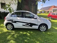 Gebraucht Nissan Micra 80 PS (58 kW) 2012 Weiß Kleinwagen