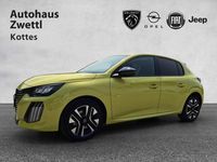 Neu Peugeot 208 Allure 101 PS (74 kW) 2025 Gelb Kleinwagen