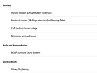 gebraucht Porsche Cayenne E-Hybrid Coupe SportDesignACCKlappe 14 Weg