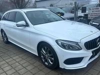 Gebraucht Mercedes C180 AMG line 156 PS (114 kW) 2016 Weiß Kombi