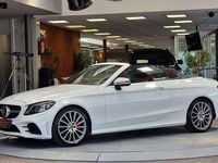 gebraucht Mercedes C220 d Cabrio AMG-Paket Aut. *Rotem Akkustik-Verdeck*