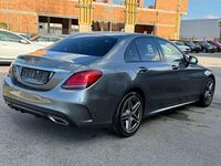 gebraucht Mercedes C200 200d*AMG-Line*LED*Navi*Leder*DigitalTacho*