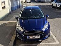 Gebraucht Ford Fiesta 101 PS (74 kW) 2014 Blau Kleinwagen