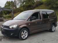Gebraucht VW Caddy Maxi 110 PS (80 kW) 2011 Braun Van / Kleinbus