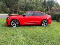 Gebraucht Audi e-tron S-Line 300 kW (408 PS) 2021 Rot SUV