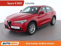 Gebraucht Alfa Romeo Stelvio Super 209 PS (153 kW) 2017 Rot SUV