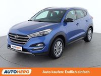 Gebraucht Hyundai Tucson GO! 132 PS (97 kW) 2018 Blau SUV