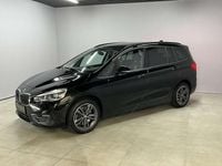 Gebraucht BMW 218 Gran Tourer Sport Line 150 PS (110 kW) 2019 Schwarz Van / Kleinbus