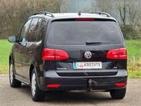 Gebraucht VW Touran Trendline 140 PS (102 kW) 2012 Schwarz Van / Kleinbus