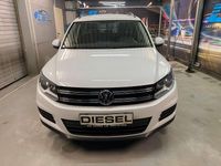 Gebraucht VW Tiguan Trendline 110 PS (80 kW) 2016 Weiß SUV