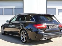 gebraucht Mercedes C300 dT Hybrid Aut. *AMG-line * Leder*LED * AHK *