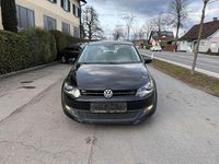 Gebraucht VW Polo Trendline 60 PS (44 kW) 2012 Schwarz Kleinwagen