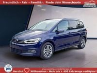 Neu VW Touran Comfortline 150 PS (110 kW) 2025 Blau Van / Kleinbus