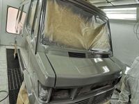 gebraucht Mercedes T1 T1 310 4x4 Larag kurz hoch restauriert mattgrau