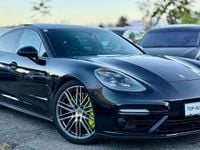 gebraucht Porsche Panamera Turbo S E-Hybrid *Top-Ausstattung +ALL BLACK +Car