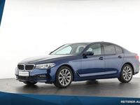 Gebraucht BMW 520 Sport Line 190 PS (139 kW) 2019 Blau Limousine