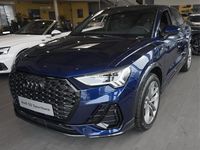 Gebraucht Audi e-tron Sportback S-Line 180 kW (245 PS) 2022 Mittelblau  metallic SUV