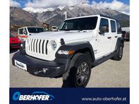 Gebraucht Jeep Wrangler Unlimited Sport 200 PS (147 kW) 2019 Weiß SUV