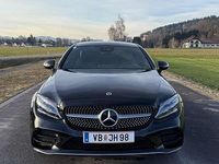 Gebraucht Mercedes C200 AMG line 160 PS (117 kW) 2019 Schwarz Coupé