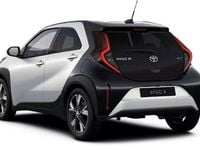 gebraucht Toyota Aygo X "Pulse / EU-Teamplayer" LIEFERUNG KOSTENLOS! 1.5 Hybrid 115PS CVT/AUTOMATIK, 3 Jahre Garantie, 17" Alufelgen, Metallic/Dach schwarz, Privacy-Glas, Sitzheizung, Rückfahrkamera, Klimaautomatik, Audiosystem 9" + Smartphone-Integration, Lederlen