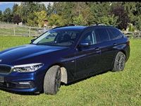 Gebraucht BMW 520 190 PS (139 kW) 2018 Blau Kombi