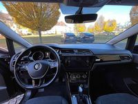 gebraucht VW Touran Highline 20 SCR TDI DSG 7SITZE AHK Navi Keyl...