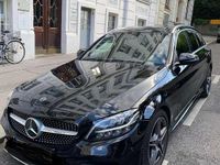 Gebraucht Mercedes C200 AMG line 160 PS (117 kW) 2020 Schwarz Kombi