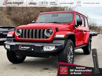 Neu Jeep Wrangler Sahara 279 PS (205 kW) 2025 Rot SUV