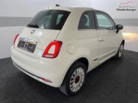 gebraucht Fiat 500 RED PANORAMA TEMPOMAT KLIMAAUTOMATIK