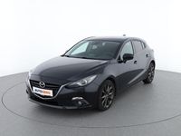 Gebraucht Mazda 3 Takumi-Line 120 PS (88 kW) 2016 Schwarz Limousine